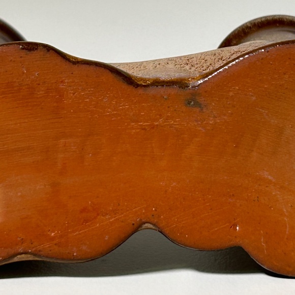 Vintage 50s 60s Frankoma Pottery # 304 Pair of Double Candle Holders - Picture 10 of 12